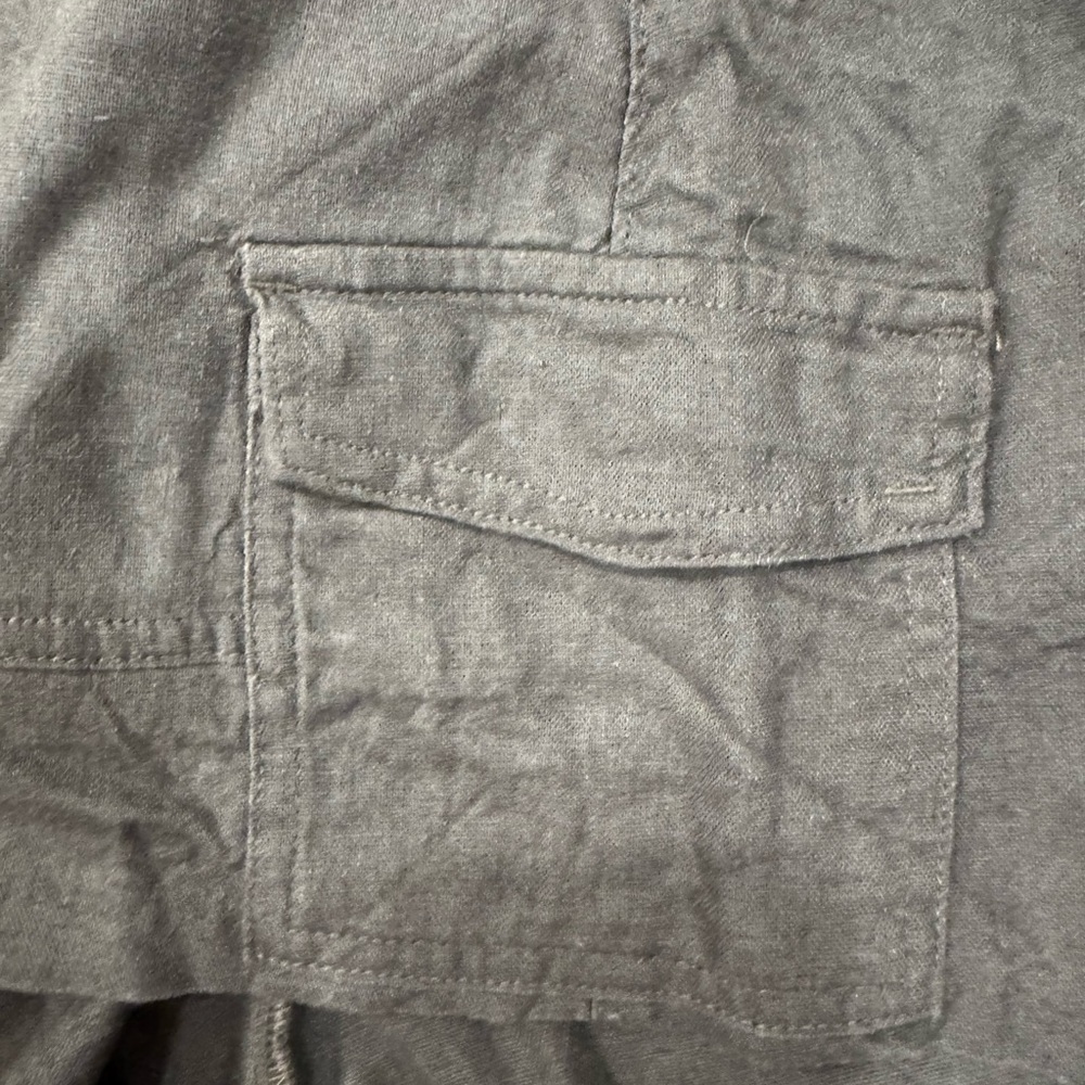 3 for $10 Hollister Ultra High-Rise Soft Short Gray Medium Pockets Grey - Picture 6 of 14